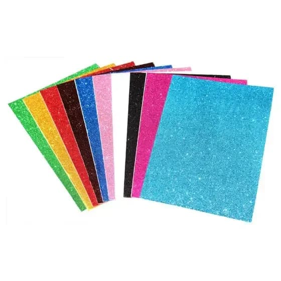 Glitter Foam Sheet Size 20 x 30 Cm-6