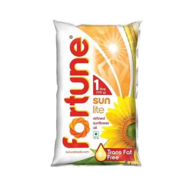 Fortune Refined Sunflower Oil Pouch & Cane | பார்ச்சூன் சுத்...